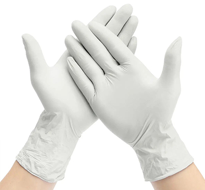 White Thickness Disposable Nitrile Latex Gloves Waterproof Kitchen Safety Food Prep Cooking Gloves