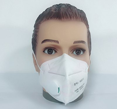 Disposable Air Pollution Foldable NIOSH N95 Face Dust Mask with Valve