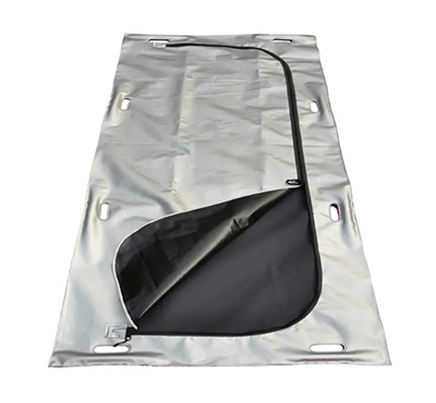 Heavy Duty Disposable Mortuary Corpse Bag Waterproof Sealed Funeral Burial PVC Cadaver Dead Body Bag