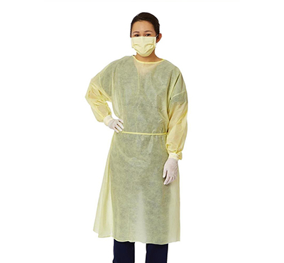Disposable Protective Isolation Gown SMS Waterproof Body Guard Clothes
