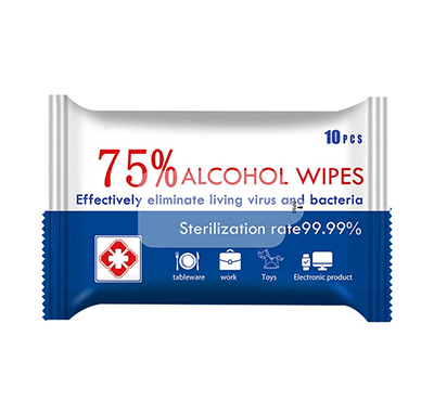 75% Alcohol Wipes Portable Hand Towel Swabs Pads Disinfection Wipes Outdoor Cleaning Sterilization Wipes Paper