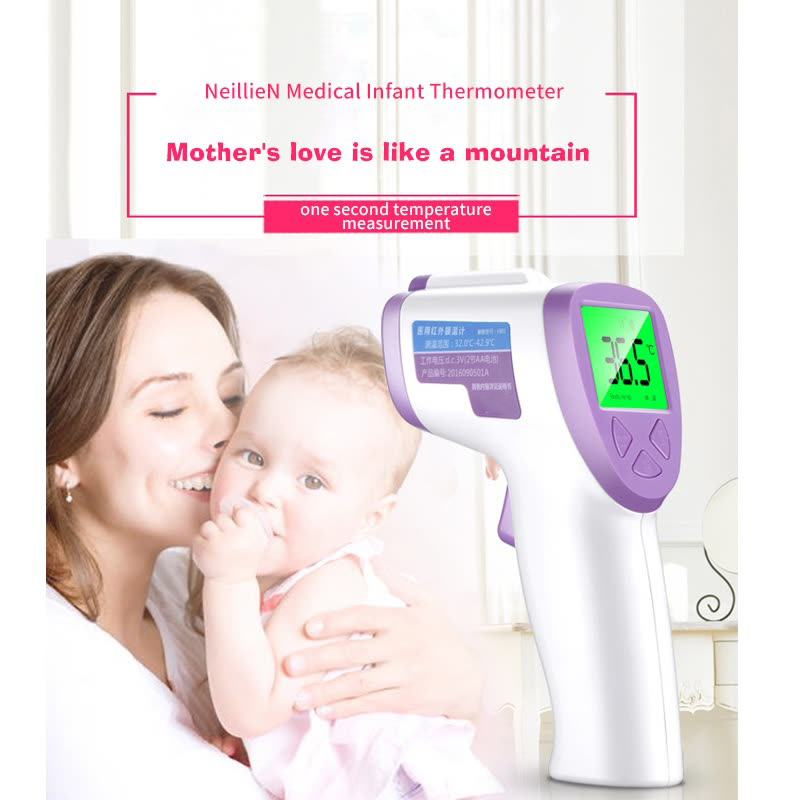 Accurate Infrared Forehead Thermometer, Non-contact Forehead Thermometer Safe for Home Use 