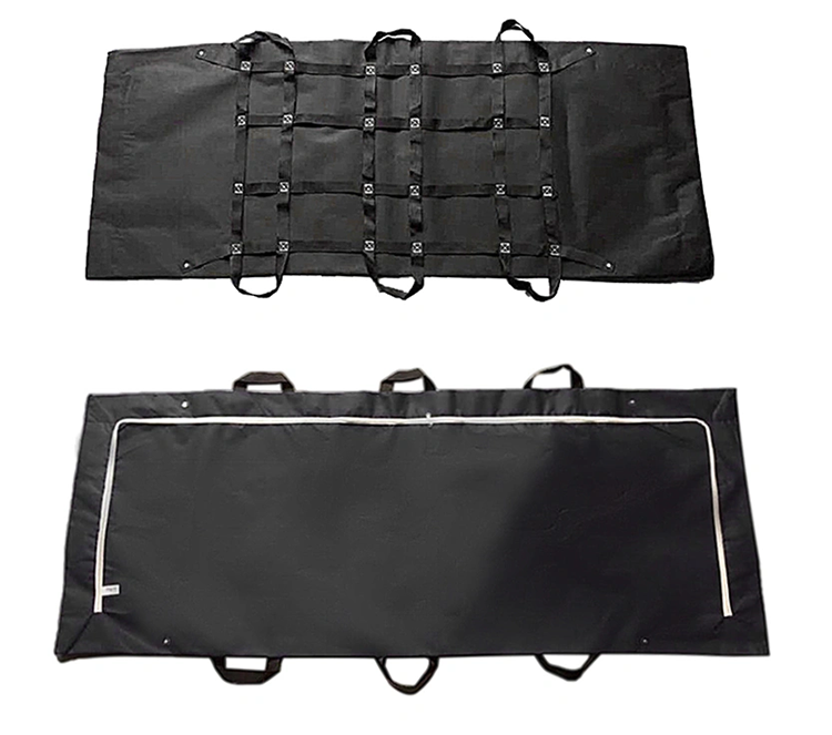 Heavy Duty Disposable Mortuary Corpse Bag Waterproof Sealed Funeral Burial PVC Cadaver Dead Body Bag