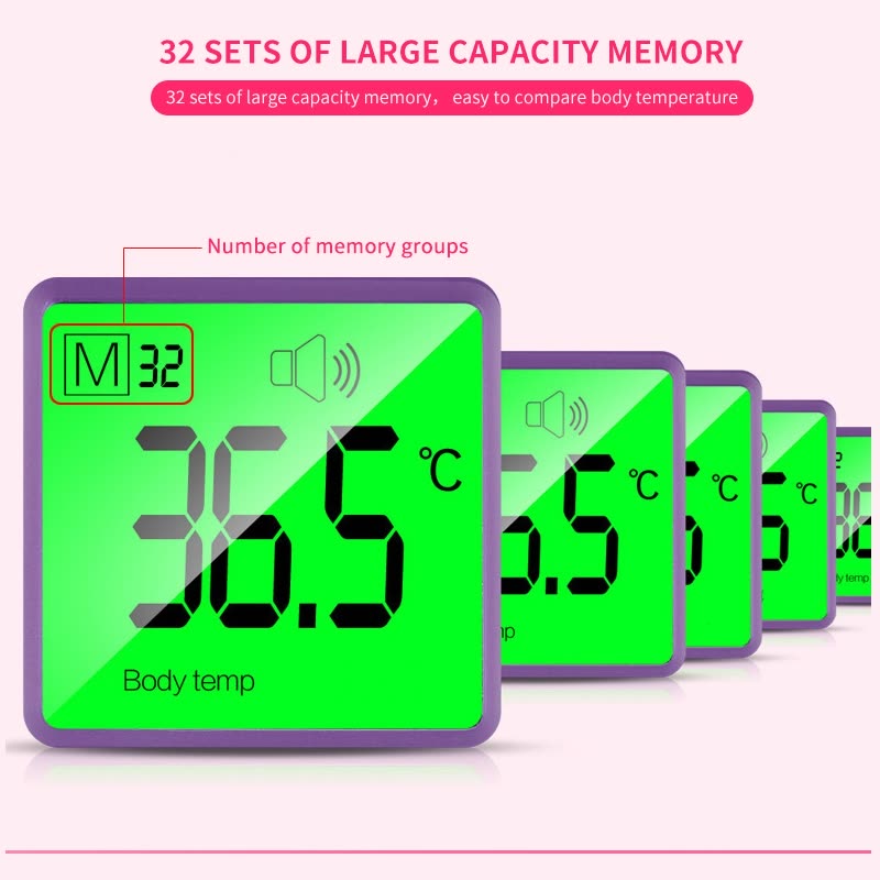 Accurate Infrared Forehead Thermometer, Non-contact Forehead Thermometer Safe for Home Use 