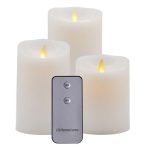 4" X 9" Flameless Flickering Artificial Led Candles