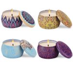 Travel Tin Shape Scented Tin Candles