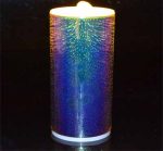 3D Glass Fireworks Flameless Candle Fountain With Lithium Battery - Image 2