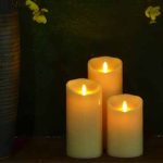 3" X 6" Moving Flame Artificial Home Decoration Led Candle Light