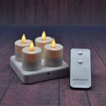Led Flickering Tea Lights Battery Operated Candles