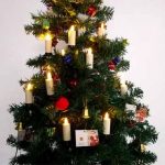 0.9" x 3" Electric Dancing Flame Pillar Flickering Christmas Tree Realistic Flameless Candle