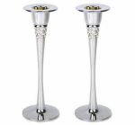 Table Taper Candle Holder In Silver
