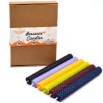 Rolled Beeswax Candles Homemade