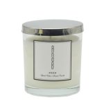 Custom Simple Style Glass Jar Soy Wax Candles With Aromatherapy