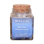 New Simple Style Scented Square Glass Jar Candles With Wood Cover