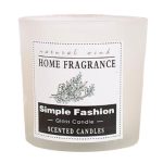 New Type SPA Flameless Aroma Soy Wax Glass Jar Candle Gift Box