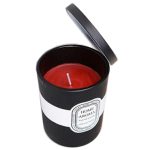 Personalised Black Glass Jar Soy Wax Candles Bulk