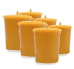 Homemade Natural Beeswax Votive Candles - Image 2