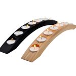 Wooden Bridge Shape Tealight Candle Holder