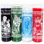 Custom Hand Printed 7 Day Spiritual Candles