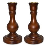 Wooden Taper Candle Holder