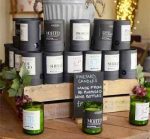 Custom Scented Soy Wax Wine Bottle Glass Jar Candles - Image 2