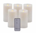 4" X 9" Flameless Flickering Artificial Led Candles - Image 2
