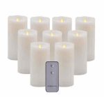 4" X 9" Flameless Flickering Artificial Led Candles - Image 3