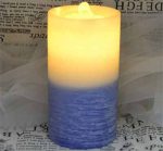 Gradient Color Flameless LED Candle Fountain With Battery - Image 4