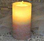 Gradient Color Flameless LED Candle Fountain With Battery - Image 3
