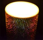 3D Glass Fireworks Flameless Candle Fountain With Lithium Battery - Image 4