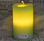 Wave Top Flameless Candle Fountain With Timer Button - Image 3
