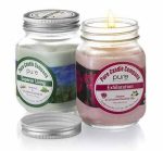 Scented Candles In Square Glass Jar - Image 3