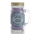 Wholesale Large Scented Glass Mason Jar Candles With Handle