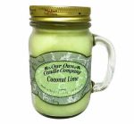 Wholesale Large Scented Glass Mason Jar Candles With Handle - Image 2