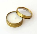 Deep And Shallow Window Round Tin Candles - Image 2