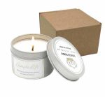 Scented Soy Wax Candles In Round Tin Can - Image 3