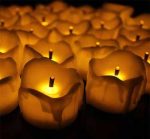 Flameless Yellow Flicker Tear Wax Drop Candle Mini Battery Operated Tea Lights New Arrive Realistic Led Tea Light Candle - Image 3