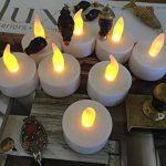 Battery Operated Flickering Warm Light Flameless Tealight Led Candle