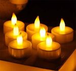Battery Operated Flickering Warm Light Flameless Tealight Led Candle - Image 4