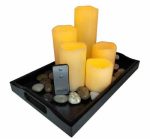 5pcs Waterproof Remote Control LED Outdoors Candles Night Lamp for Wedding Birthday Party Christmas Home Decor - Image 5