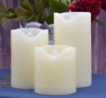 3pcs/Lot Small Battery Operated Led Candle With Long Lasting Bright Light Flameless Led Pillar Candle Set With Hight Quality - Image 4