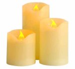 3pcs/Lot Small Battery Operated Led Candle With Long Lasting Bright Light Flameless Led Pillar Candle Set With Hight Quality - Image 3