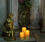 3" X 8" Wave Top Flameless Moving Flame Led Candles - Image 4
