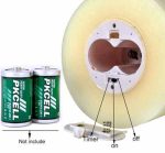 3 Wicks Flameless Moving Wick Big Led Candle Lights 6" X 9" - Image 4