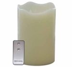 3 Wicks Flameless Moving Wick Big Led Candle Lights 6" X 9" - Image 3