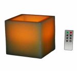 Square Ivory Led Candles/Paraffin Wax Led Candle Light Set Small Medium Big Assorted For Birthay Wedding - Image 5