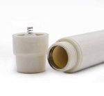 9" Dinner Moving Flame Warm Light 9 Inch Ivory Flameless Plastic Led Taper Candle With Dripped Tears Effect - Image 3