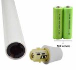15" Battery Operated Moving Flame Led Taper Candles - Image 2