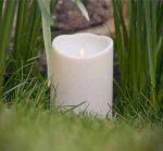 3.75" x 7" Remote Control Moving Flame Waterproof Resin Led Candles - Image 2