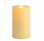 3.5" x 7" Unscented Flameless Remote Control Led Moving Wick Flat Top Candles - Image 2